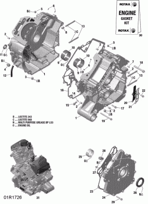 01- Crankcase - HD8