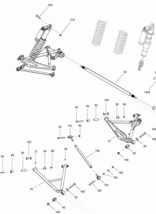 08- Rear Suspension Maverick - All Package