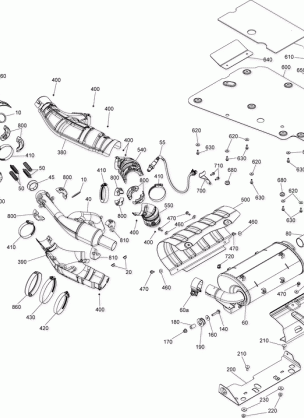 01- Exhaust System Defender HD10 - All Package