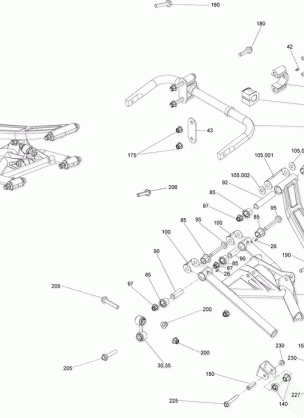 08- Rear Suspension Maverick Trail