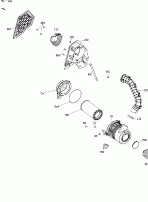 02- Air Intake Maverick Trail