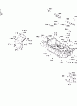 09 - BODY Rear Maverick Trail - 1000 EFI