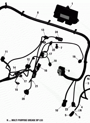 10- Engine Harness And Electronic Module