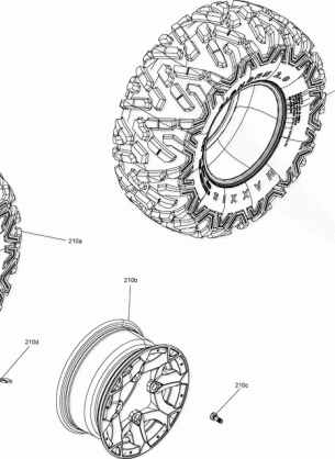 07- Wheels and Tires - Front and Rear - Package STD