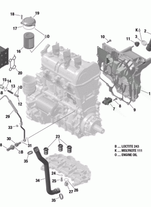 01- Engine Lubrication 900 HO