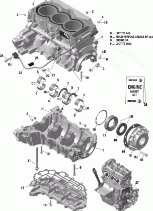 01- Crankcase 900 HO