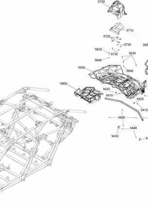 09- Body Rear Part Maverick X3 MAX Timeless Black Models - Package XRSDPS