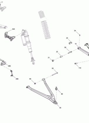 07- Front Suspension Maverick X3 - Package XMR