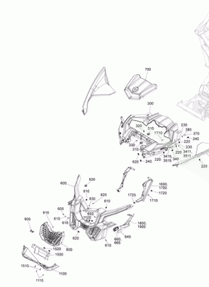 09- Body Parts - Circuit Yellow - Package XDS DPS - Front Section