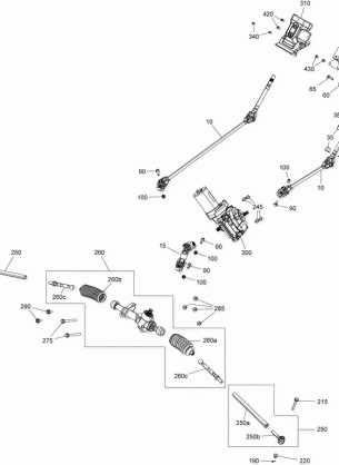 07- Steering Traxter T1B - All Package