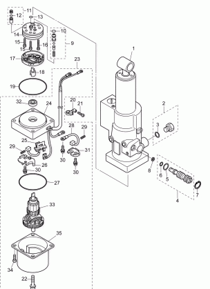 18-1_POWER TILT HYDRAULIC ASSEMBLY