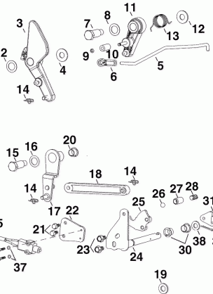 THROTTLE & SHIFT LINKAGE