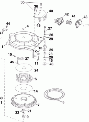 RECOIL STARTER (DR MODEL)