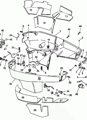 LOWER ENGINE COVER