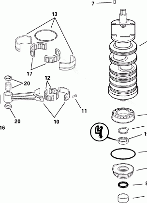 CRANKSHAFT & PISTONS