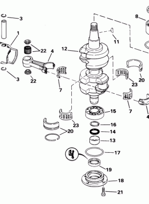 CRANKSHAFT & PISTON