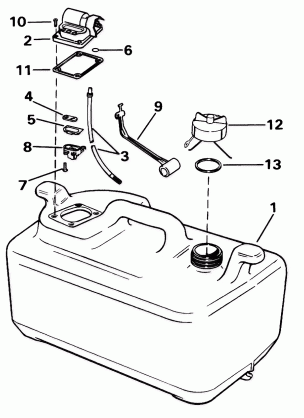 FUEL TANK - 6 GALLON