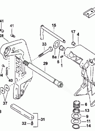 STERN & SWIVEL BRACKET