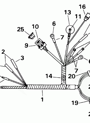 MOTOR CABLE - REMOTE ELECTRIC