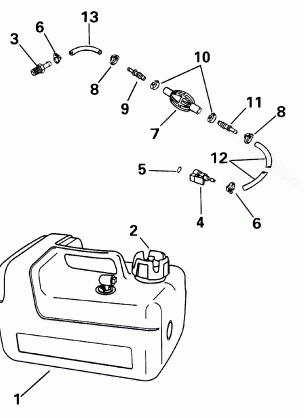 FUEL TANK - 3 GALLON