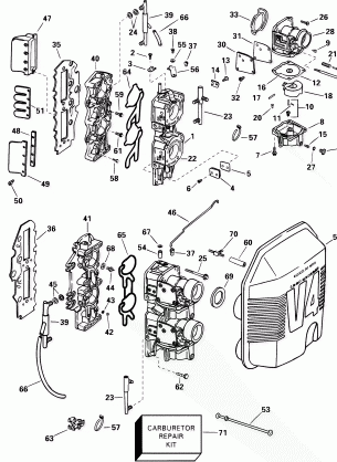 CARBURETOR & INTAKE MANIFOLD