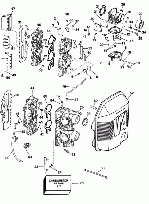 CARBURETOR & INTAKE MANIFOLD