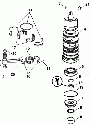 CRANKSHAFT & PISTON