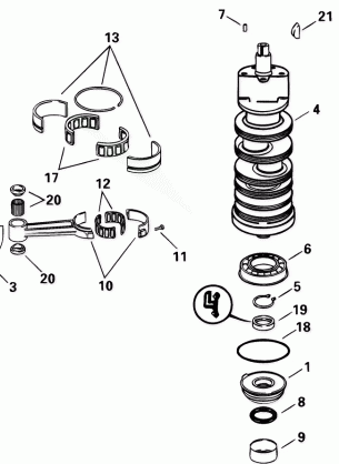 CRANKSHAFT & PISTON