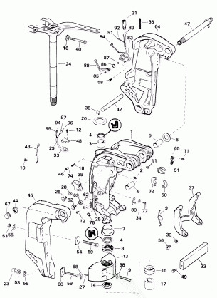 STERN & SWIVEL BRACKET