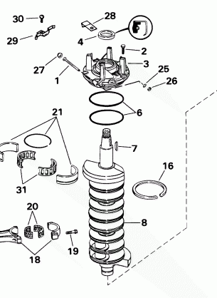 CRANKSHAFT & PISTON