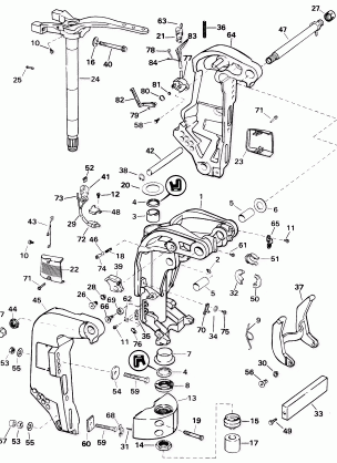 STERN & SWIVEL BRACKET