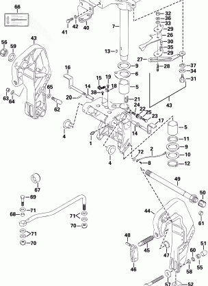 STERN & SWIVEL BRACKET