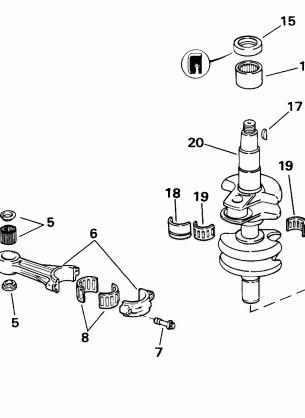 CRANKSHAFT & PISTON