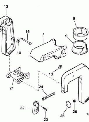 STERN & SWIVEL BRACKET