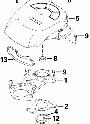 UNDER OIL SEAL HOUSING & COVER