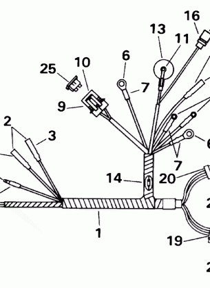 MOTOR CABLE - REMOTE ELECTRIC