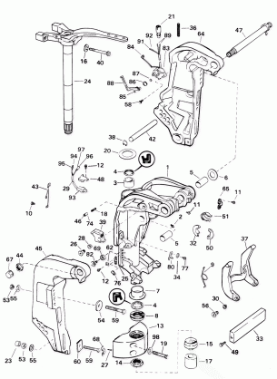 STERN & SWIVEL BRACKET