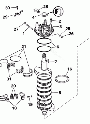 CRANKSHAFT & PISTON