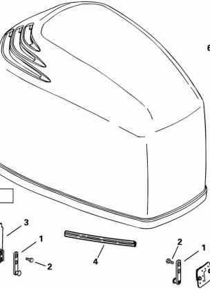 ENGINE COVER - JOHNSON