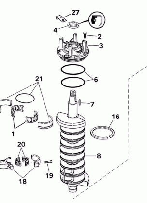 CRANKSHAFT & PISTON