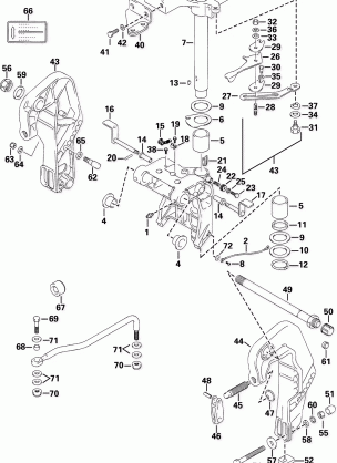 STERN & SWIVEL BRACKET