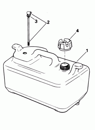 FUEL TANK - 6 GALLON