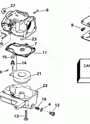 CARBURETOR - 30R - RL -  25JR