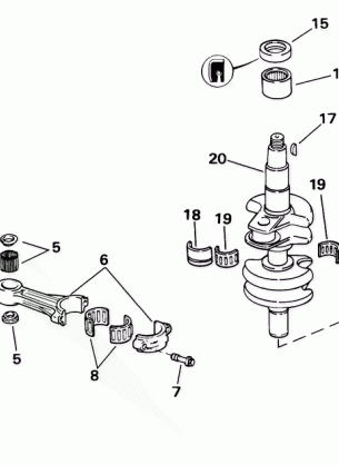 CRANKSHAFT & PISTON