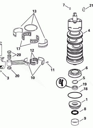 CRANKSHAFT & PISTON