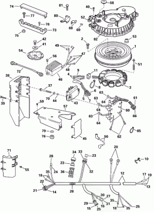 IGNITION SYSTEM - 105WE MODELS