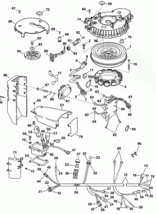 IGNITION SYSTEM - 105WP MODELS