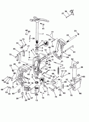 STERN & SWIVEL BRACKET