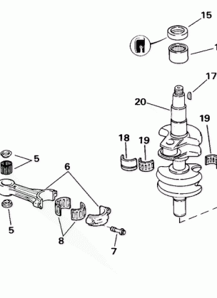 CRANKSHAFT & PISTON