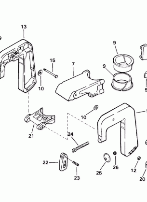 STERN BRACKET & SWIVEL BRACKET